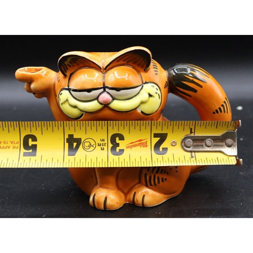 Vintage 1981 Enesco Garfield I Love Moo Juice Ceramic Creamer - Picture 9 of 9